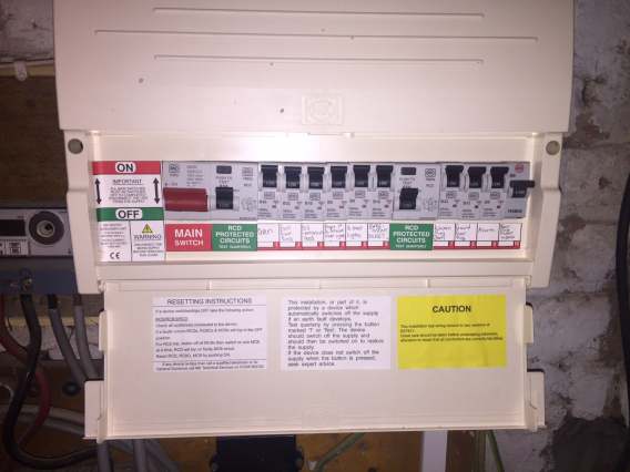 electrical consumer unit